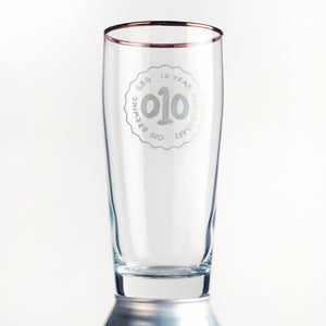 Pack of Two Anniversary Glasses